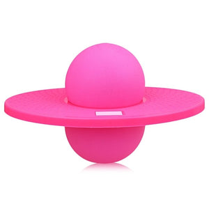 Bouncing Yoga Ball