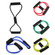 Load image into Gallery viewer, Tube Rubber Muscle Training Band