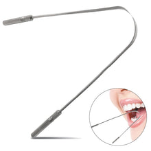 Load image into Gallery viewer, Stainless Steel Tongue Scraper