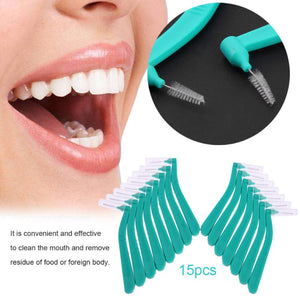 L-Shaped Interdental Brush