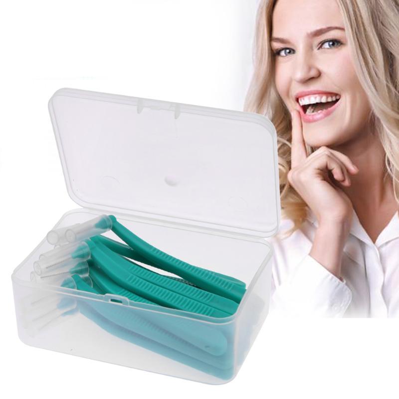 L-Shaped Interdental Brush