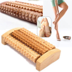 Wooden Foot Roller