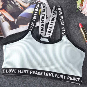 Letter Sport Bra